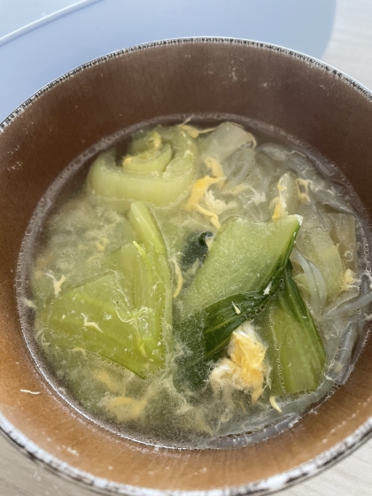 野菜たっぷり♡鶏団子と春雨のスープ