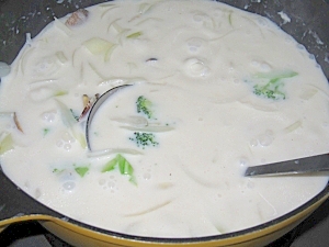 クラムチャウダー