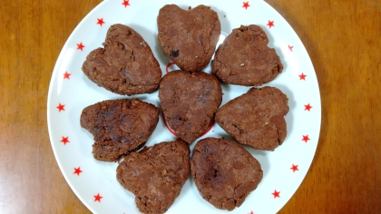 バレンタインに！フライパンでチョコクッキー