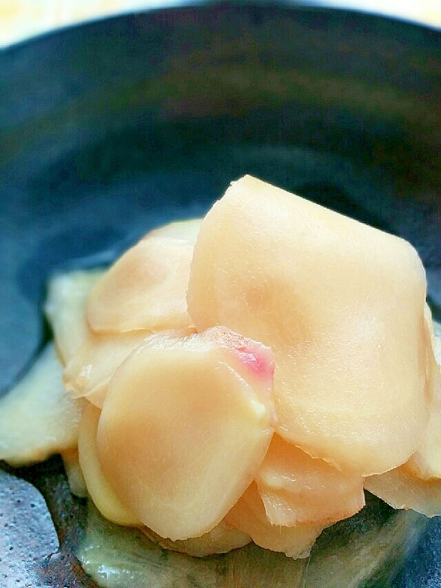 我が家の『ガリ』～新生姜の甘酢漬け～