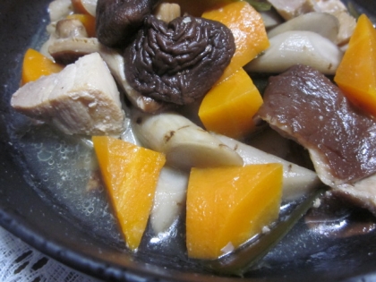 割干し大根と干し椎茸のほっこり煮