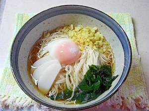 ホッ♪とあったか、煮麺～にゅうめん。 レシピ・作り方 by もっちっち