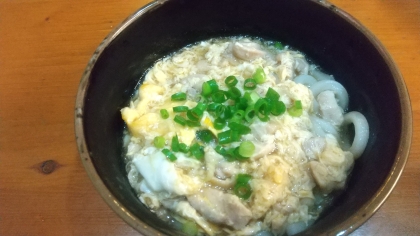 美味しいよ～♪我が家の“あんかけ親子うどん”