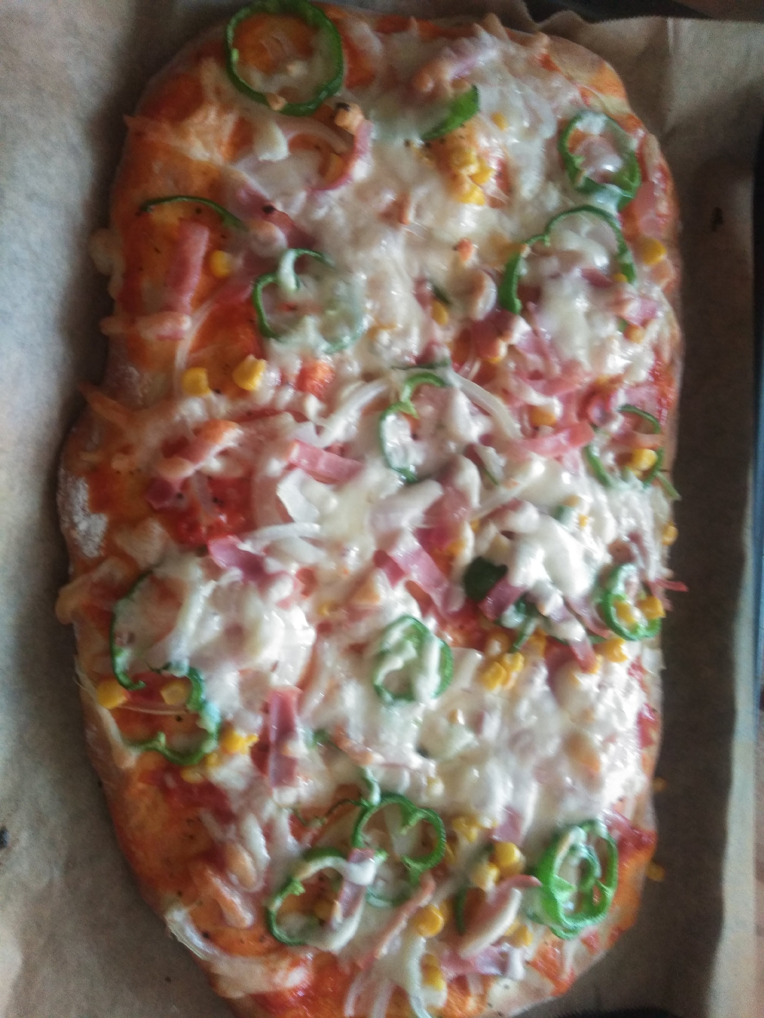 ホットケーキミックスとじゃがいもでピザ レシピ 作り方 By まりえぽん 楽天レシピ ホットケーキミックスとじゃがいもでピザ レシピ 作り方 By まりえぽん 楽天レシピ