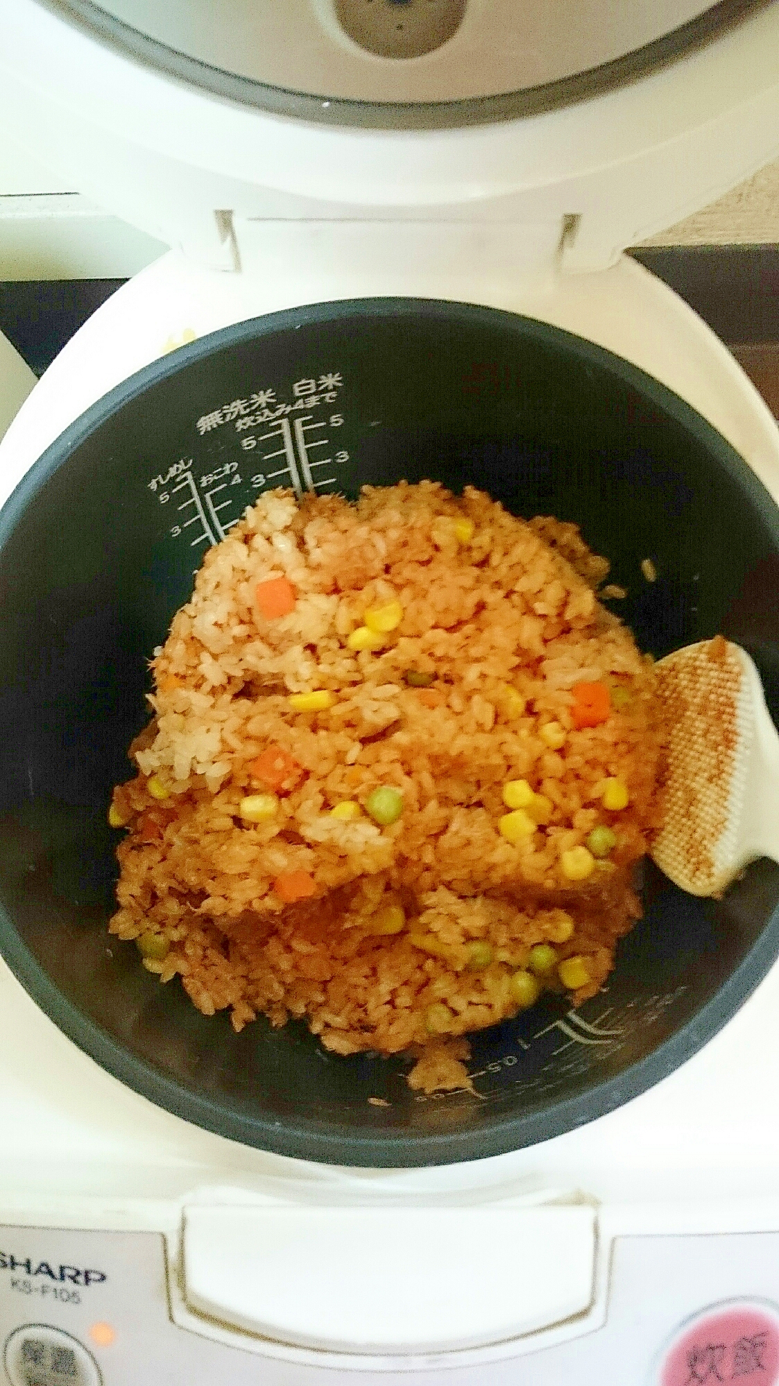 炊飯器で簡単！絶品！！ケチャップライス