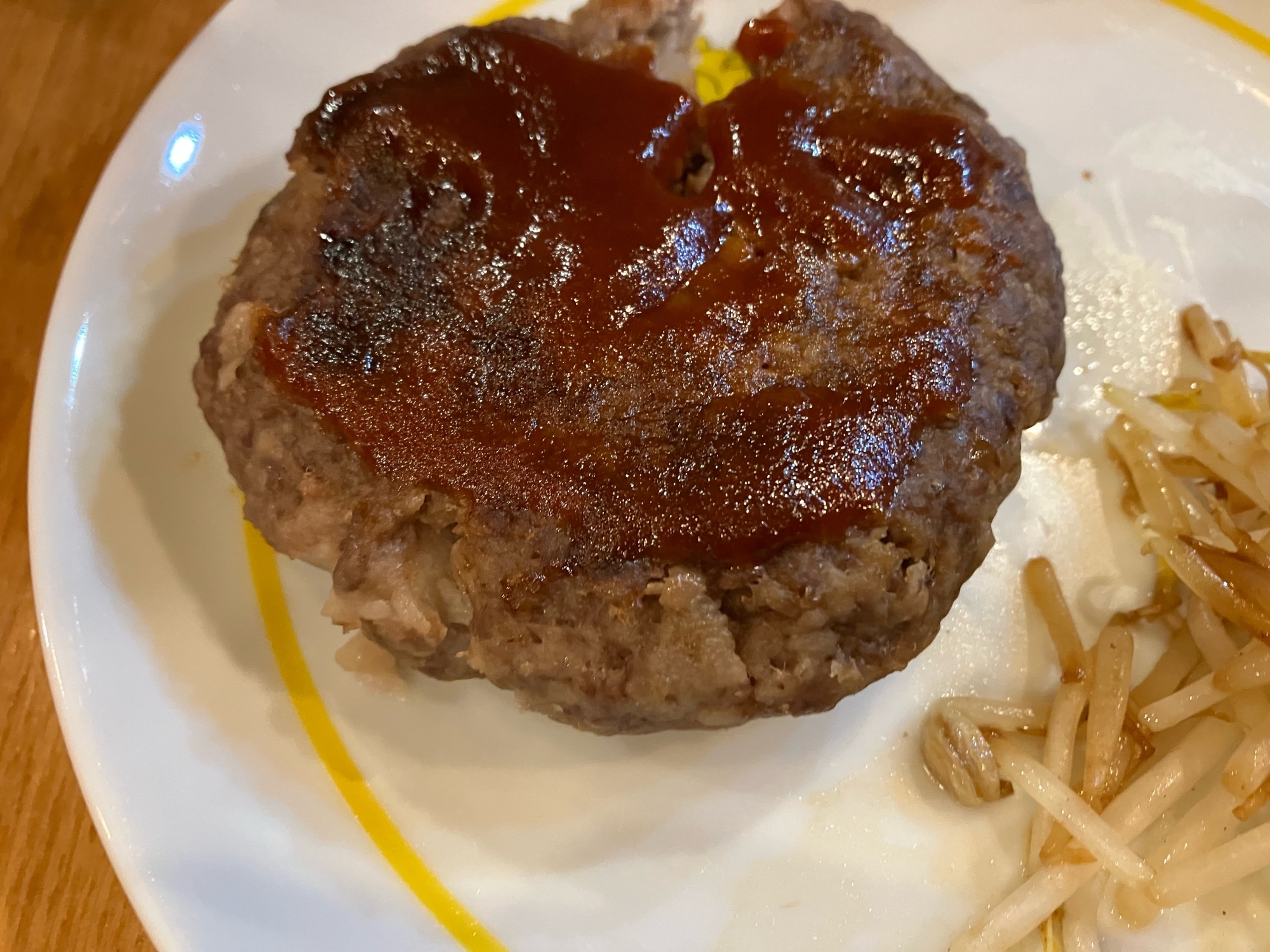 ナス入りハンバーグ