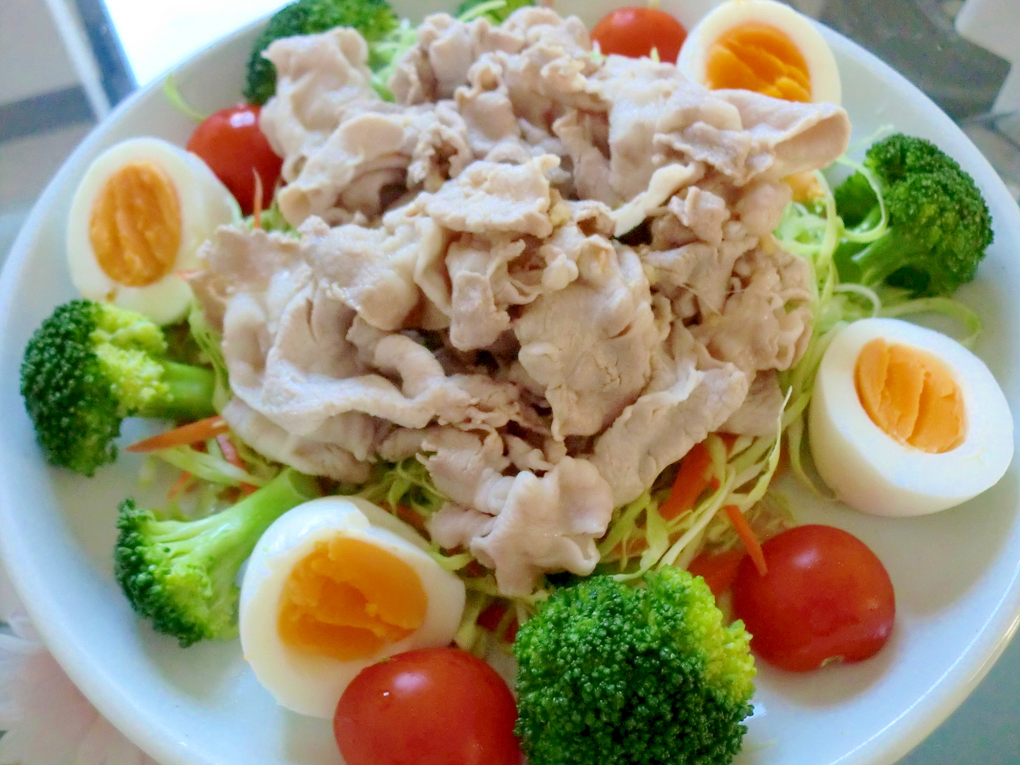 にんにくポン酢が美味しい 豚しゃぶサラダ レシピ 作り方 By Hottyoi 楽天レシピ にんにくポン酢が美味しい 豚しゃぶサラダ レシピ 作り方 By Hottyoi 楽天レシピ