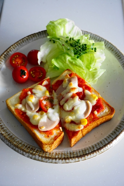 朝食で～とっても美味しくいただきました。