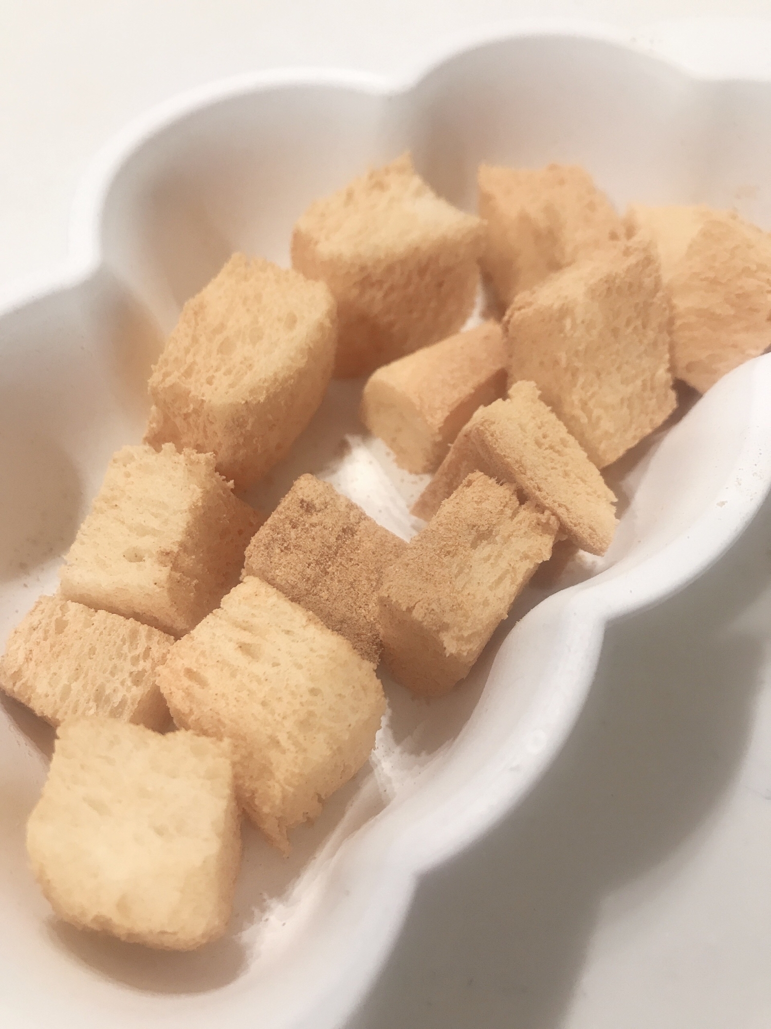 離乳食9ヶ月〜☆ビニール袋で30秒!きな粉パン