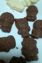 手作りアンパンマンチョコ レシピ 作り方 By さかいやさん 楽天レシピ