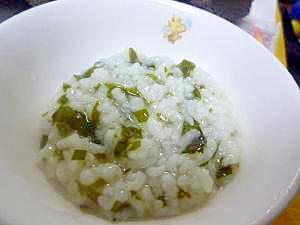 7~8ヶ月の離乳食に♪わかめご飯♪
