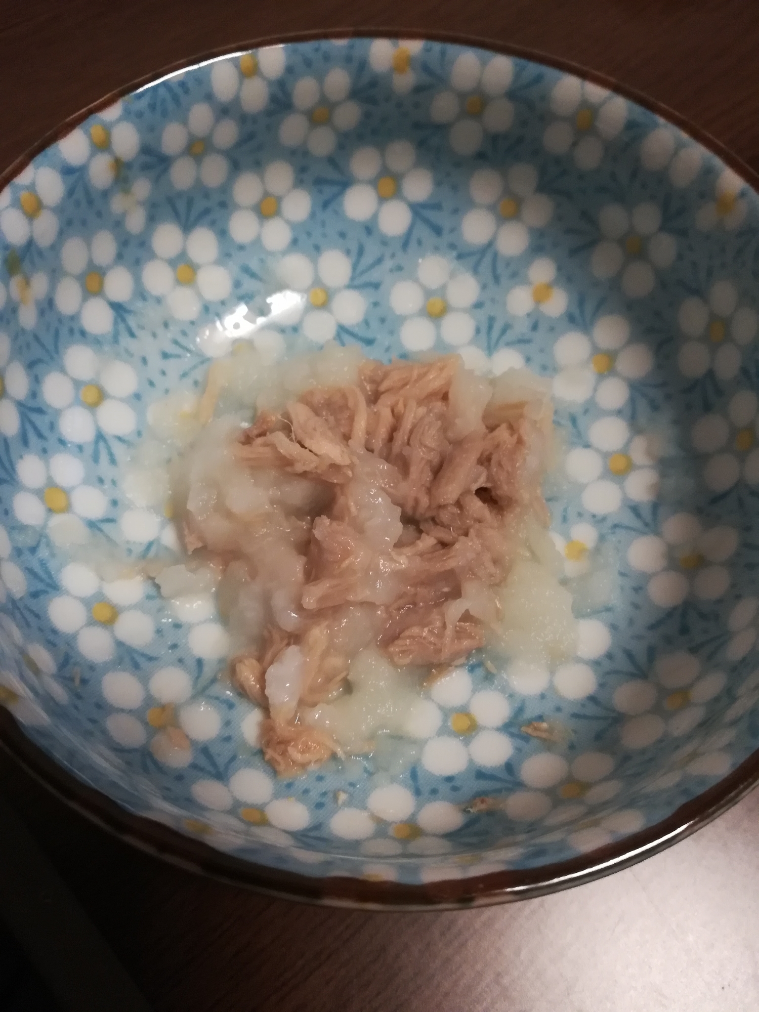 離乳食中期 ツナじゃがの出汁煮 レシピ 作り方 By もん1223 楽天レシピ