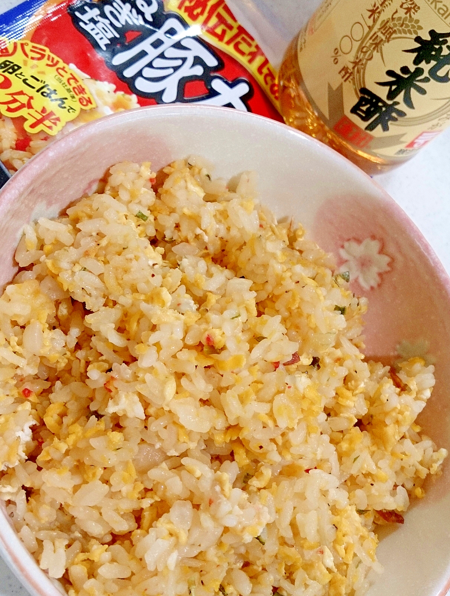 マヨネーズ＆お酢入りチャーハン