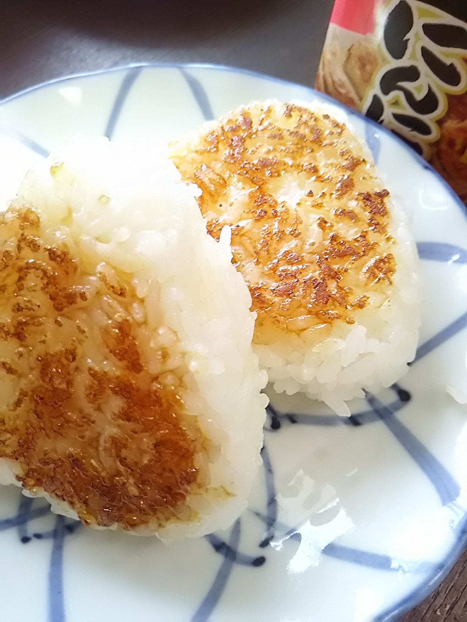 にんにく醤油の焼おにぎり(^^)