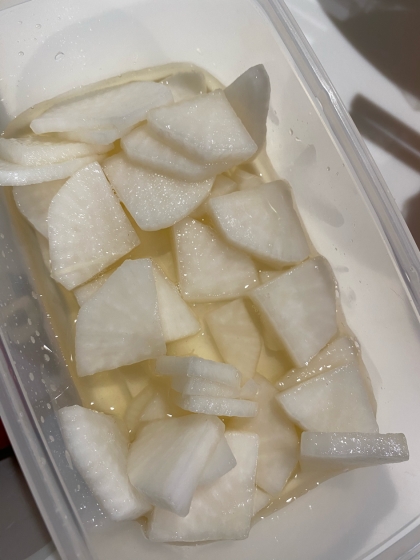 ★1時間以内で食べられる♡即席 千枚漬け★