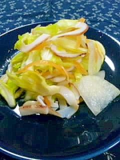 キャベツとイカの燻製のもみ漬け レシピ 作り方 By ひかる10 楽天レシピ