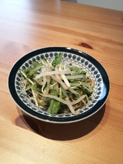 安い！早い★もやしと水菜のナムル