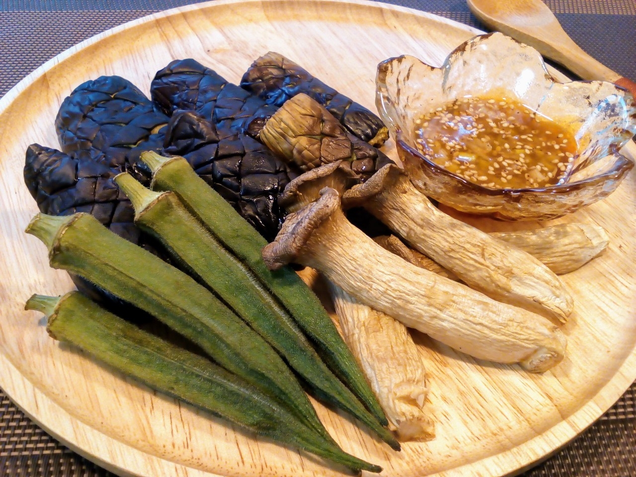 ♪BBQ風♡グリル野菜の塩だれサラダ♪