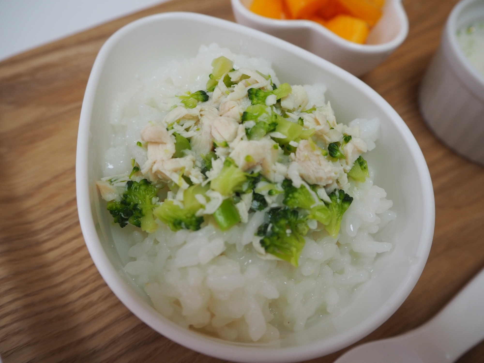 後期離乳食 ブロッコリーとささみの和風ごはん レシピ 作り方 By もにこ 楽天レシピ 後期離乳食 ブロッコリーとささみの和風ごはん レシピ 作り方 By もにこ 楽天レシピ