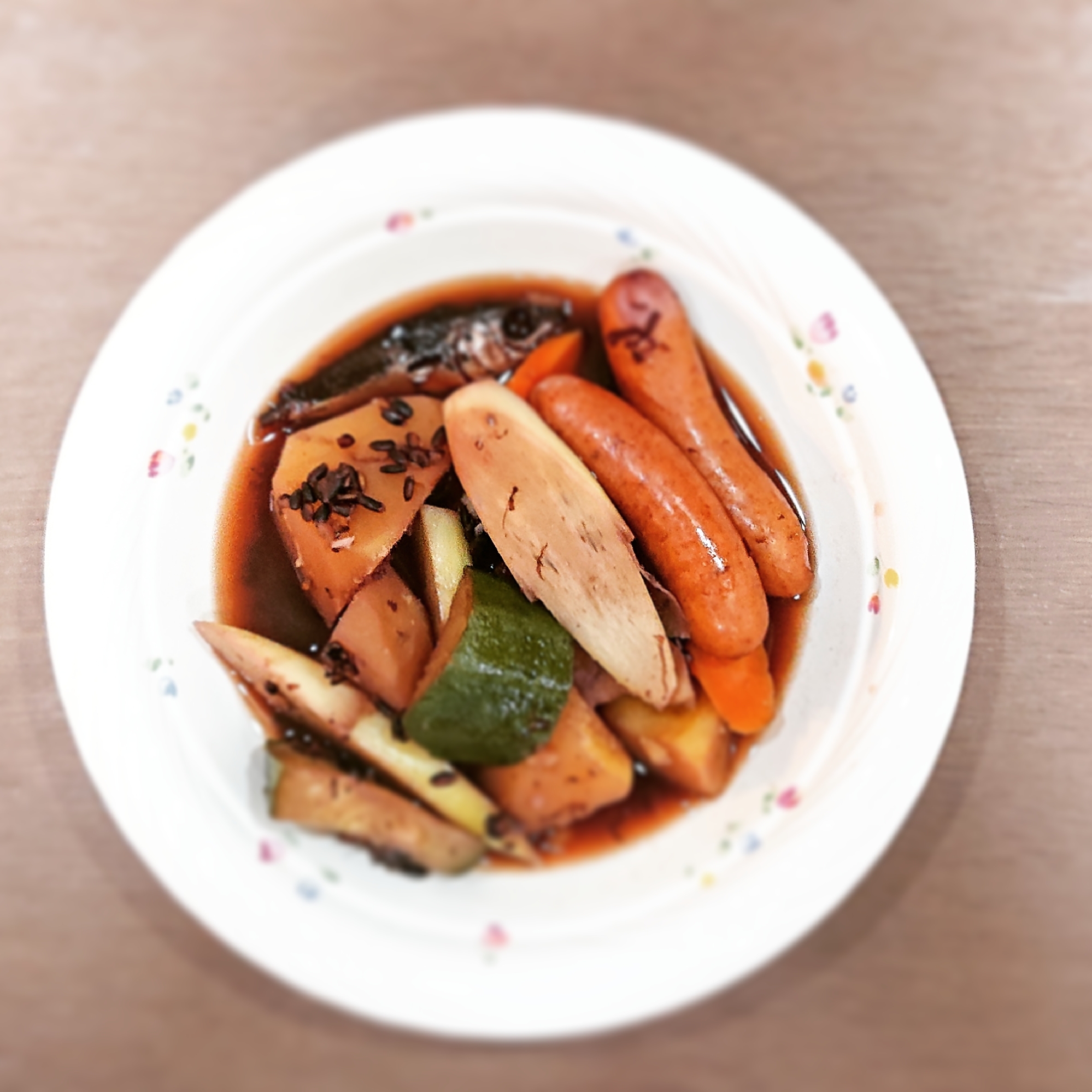 超簡単!黒米入り野菜たっぷりポトフ