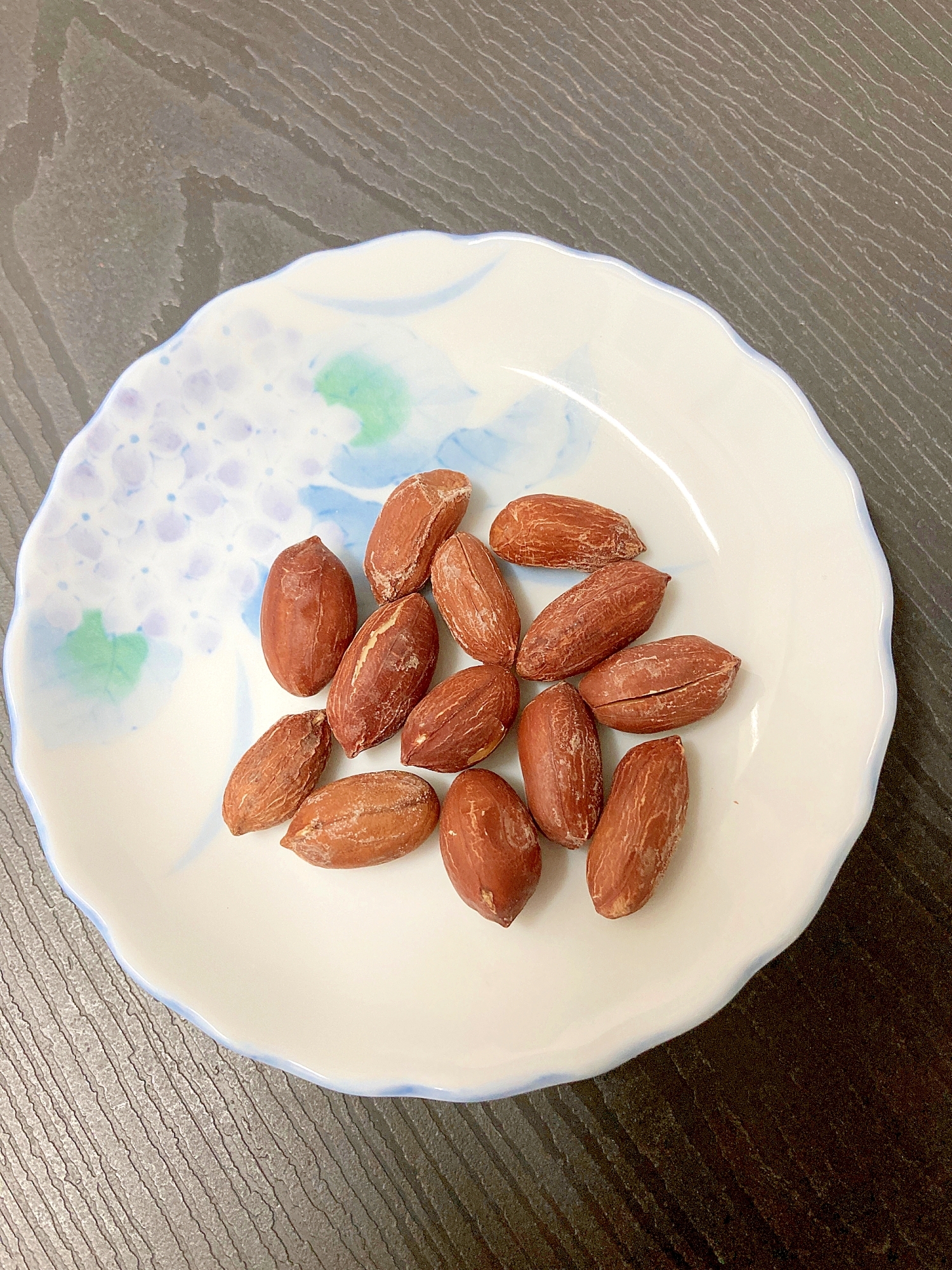 電子レンジで☆煎り落花生