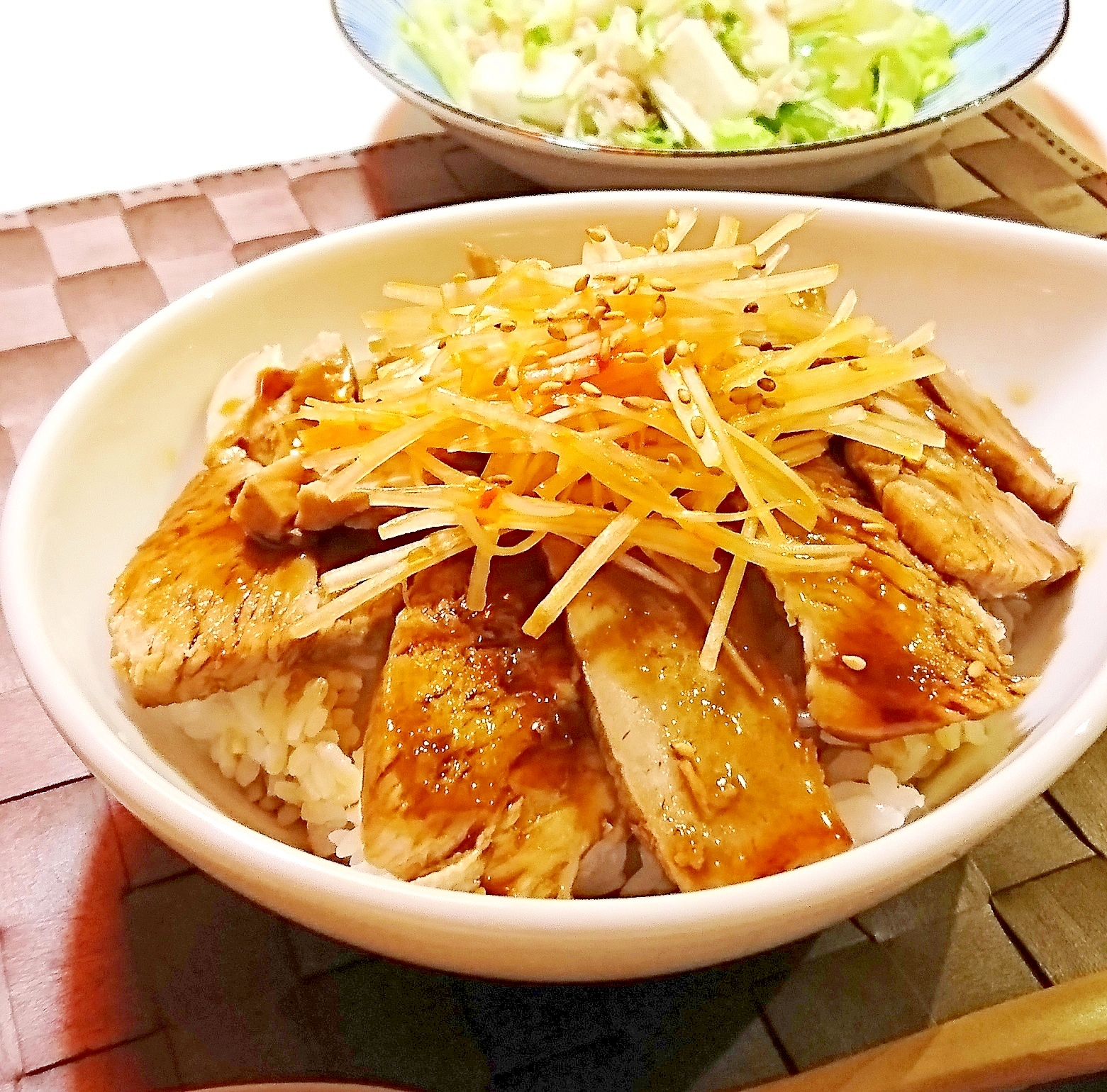 ねぎチャーシュー丼