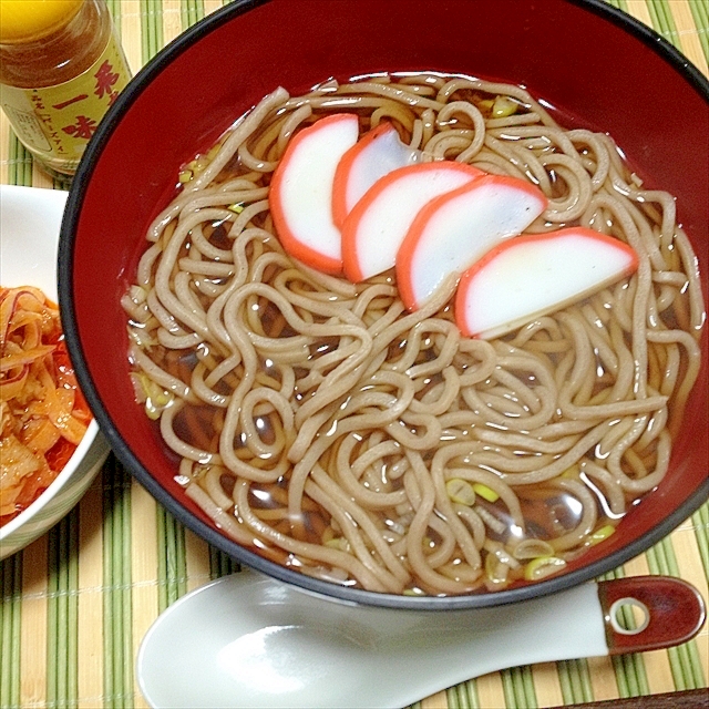 関西風あっさりきつねそば レシピ 作り方 By Mariron 楽天レシピ