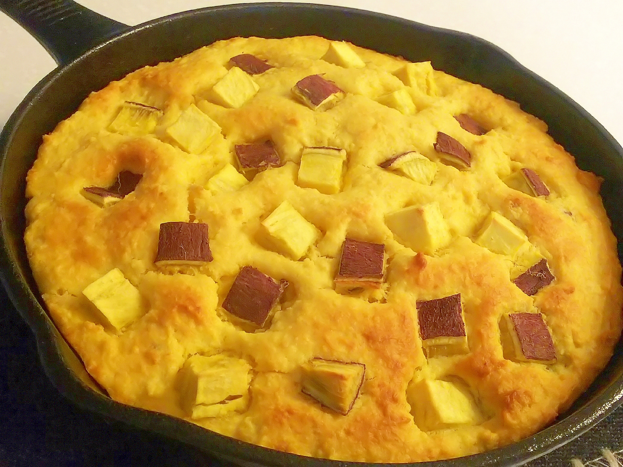 混ぜて焼いて さつまいもケーキ レシピ 作り方 By りんごの台所 楽天レシピ