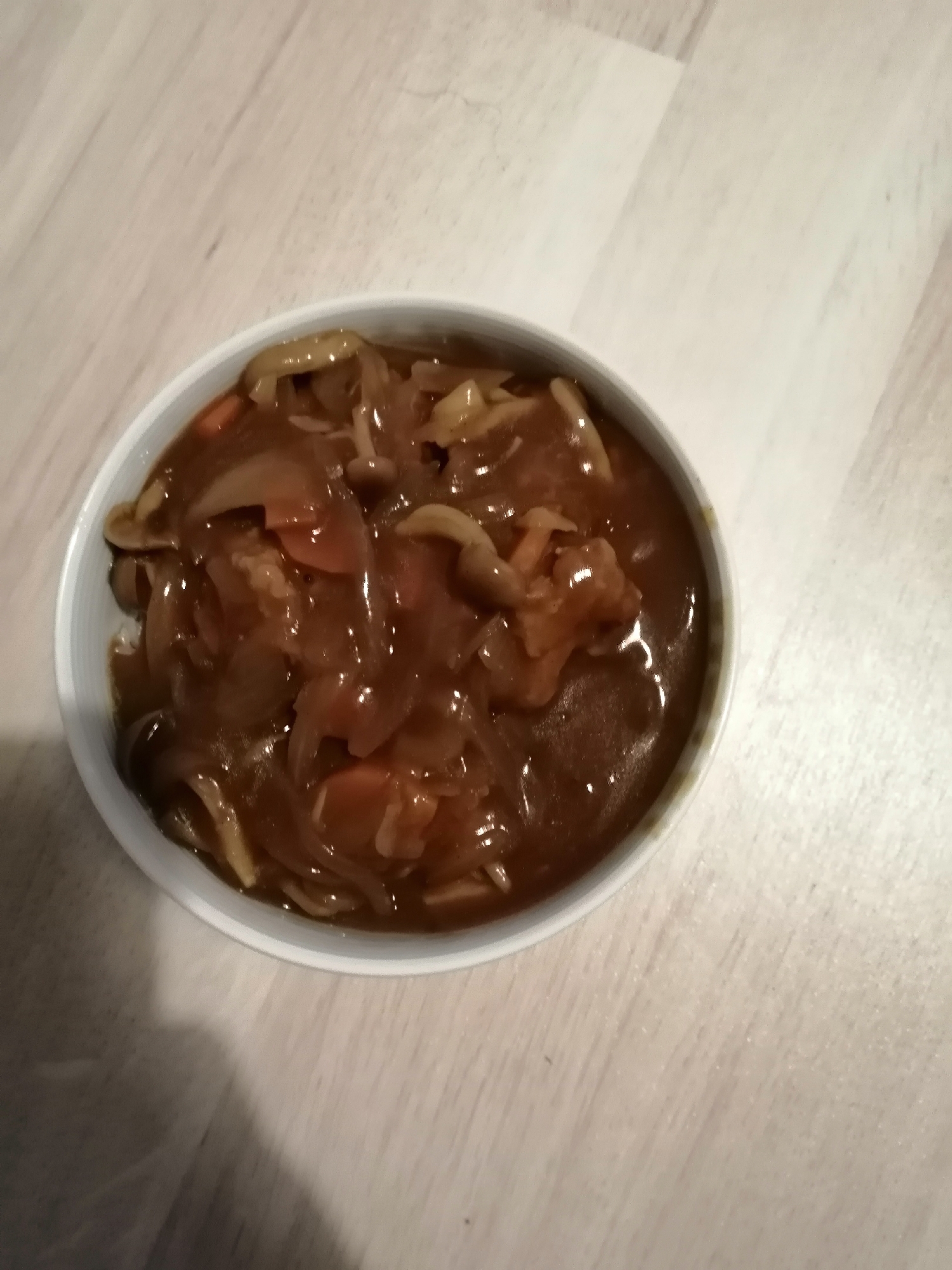 唐揚げ野菜カレー
