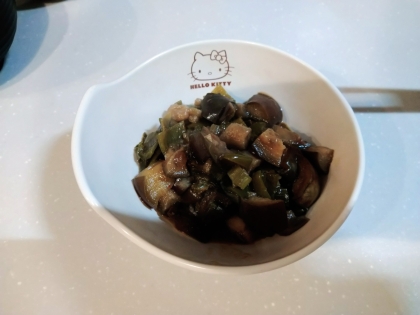 豚ロースで作る茄子＆ピーマンの中華炒め