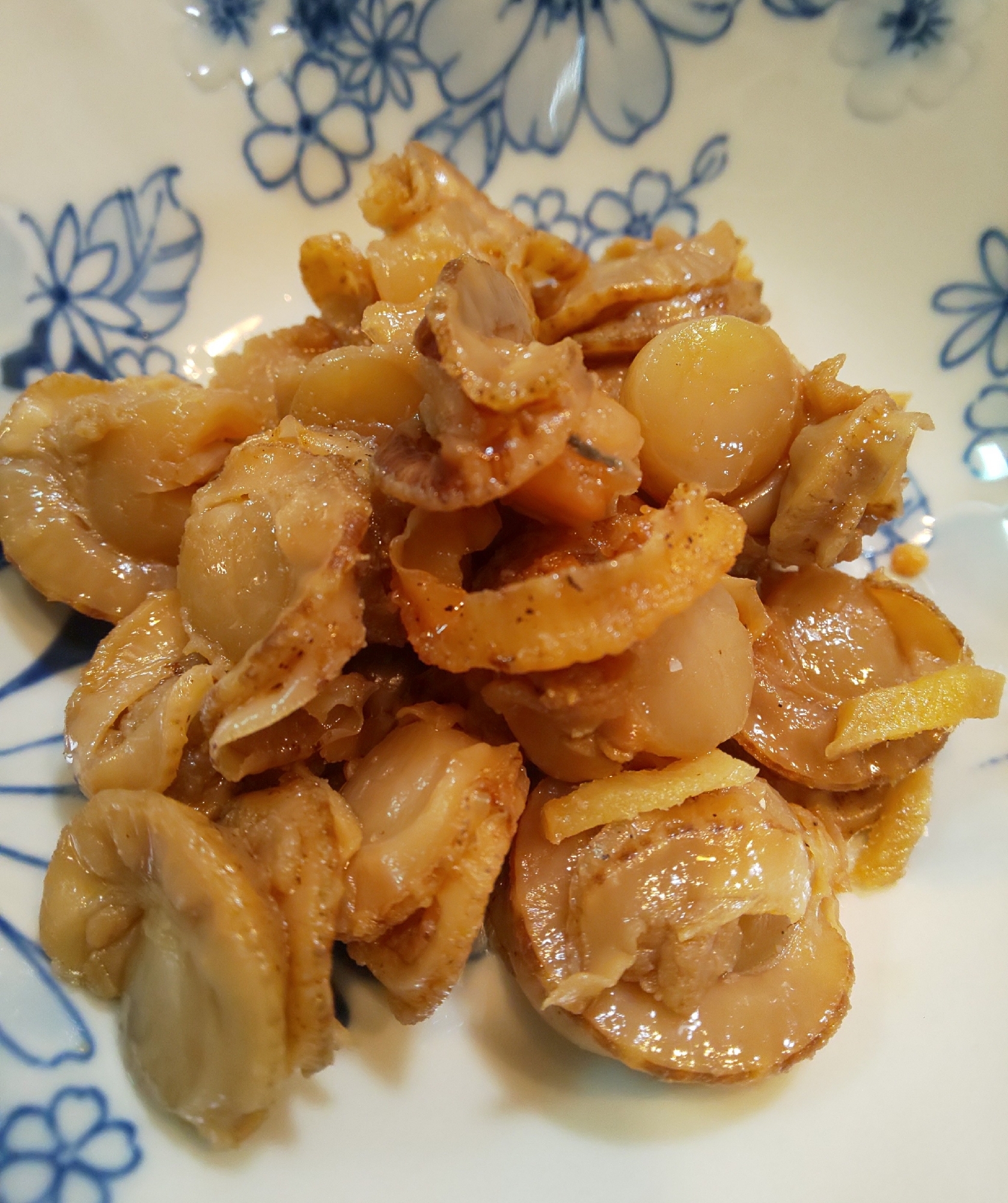 ベビーホタテの時雨煮 ご飯におつまみに