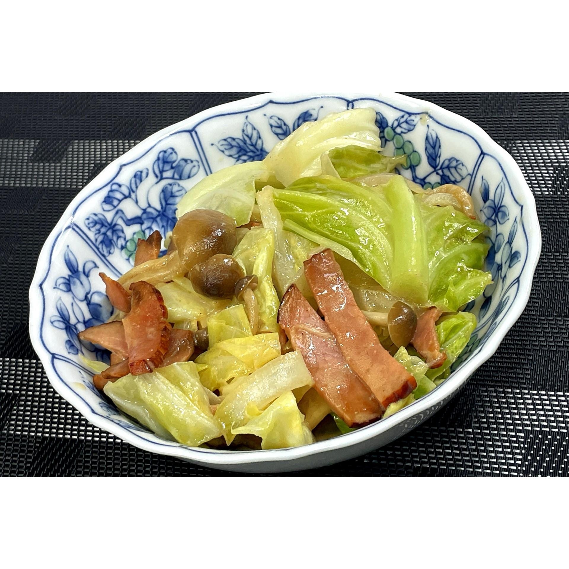 焼豚とキャベツのマヨポン炒め★動画あり★