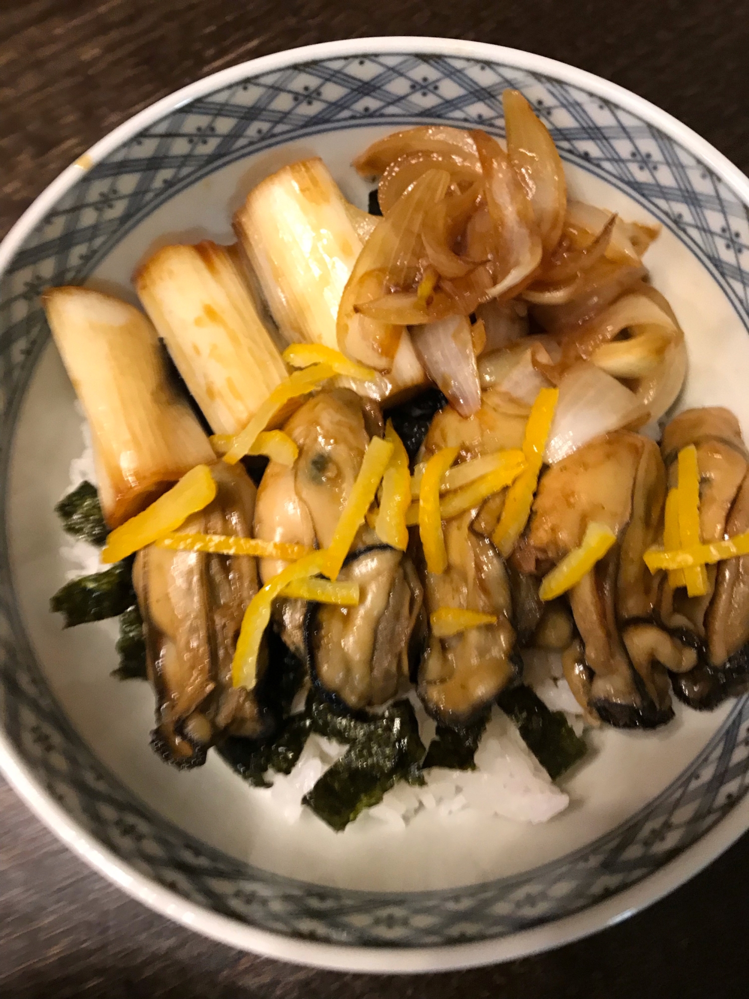 牡蠣の蒲焼丼⭐︎想像以上のおいしさ！