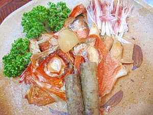 圧力鍋の2段料理 1段目は 金目鯛の兜煮 レシピ 作り方 By Startrek 楽天レシピ 圧力鍋の2段料理 1段目は 金目鯛の兜煮 レシピ 作り方 By Startrek 楽天レシピ