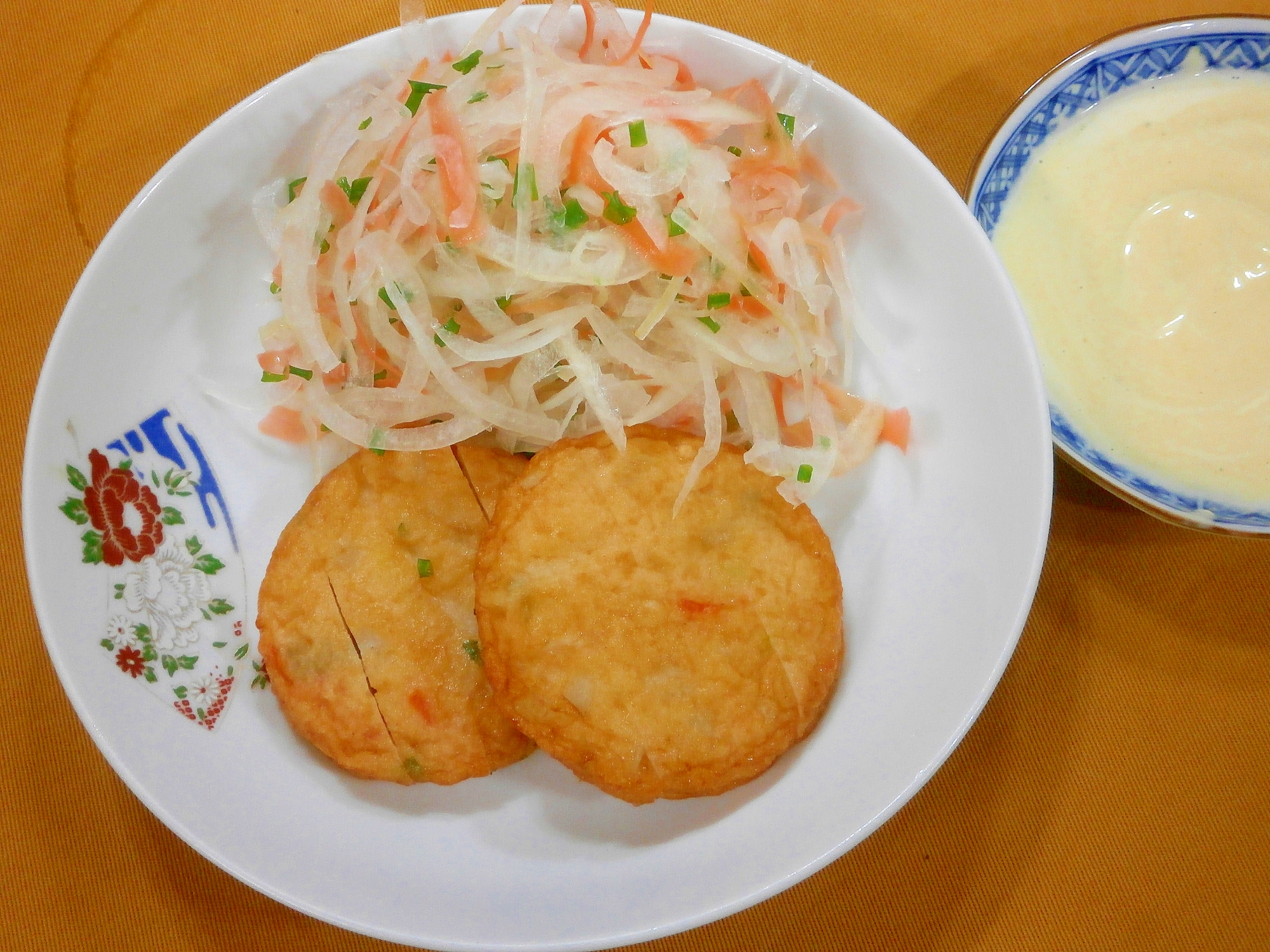 からしマヨだれで食べる☆さつま揚げ