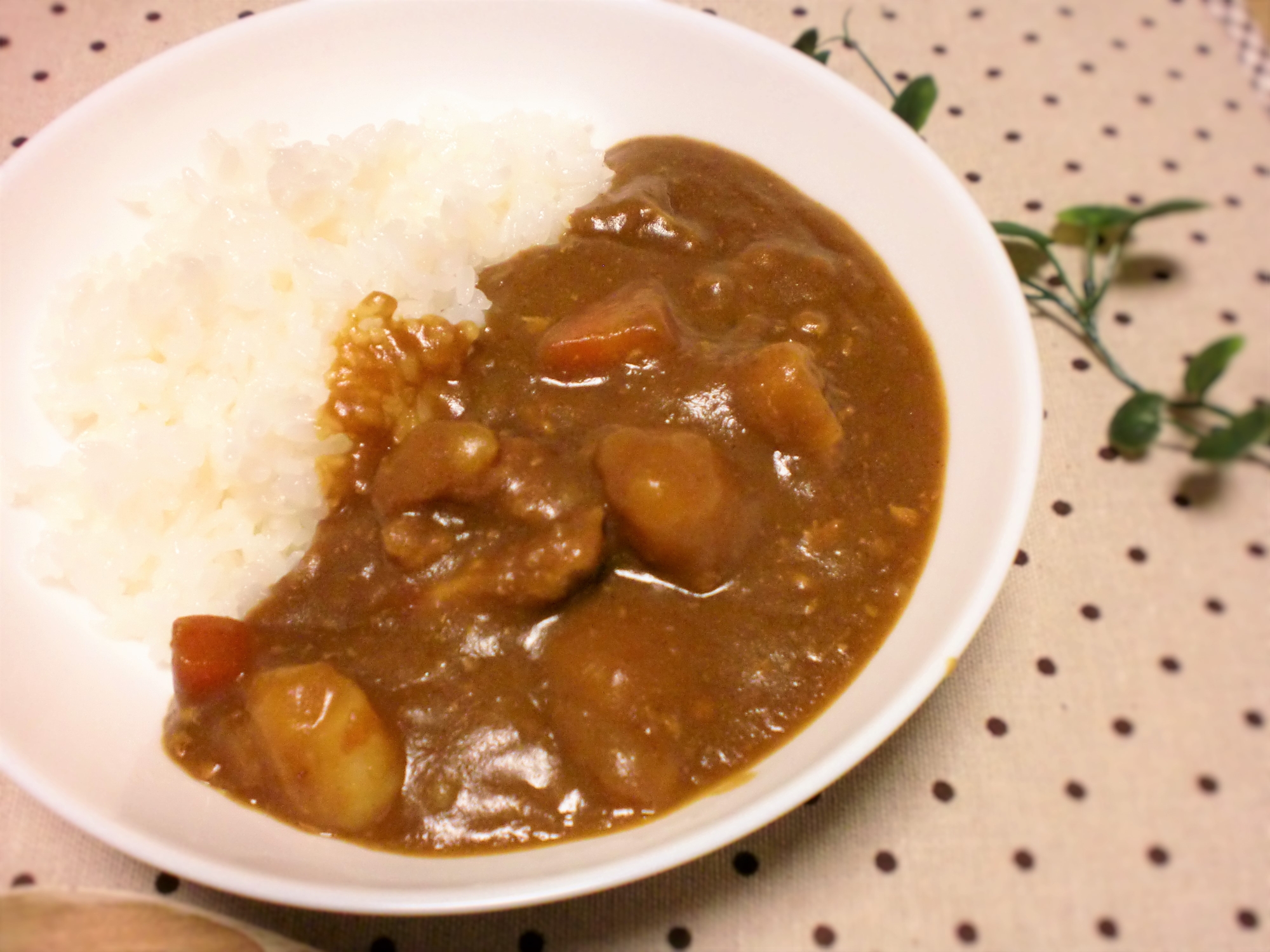 ぱぱっとできる！豚こまカレー