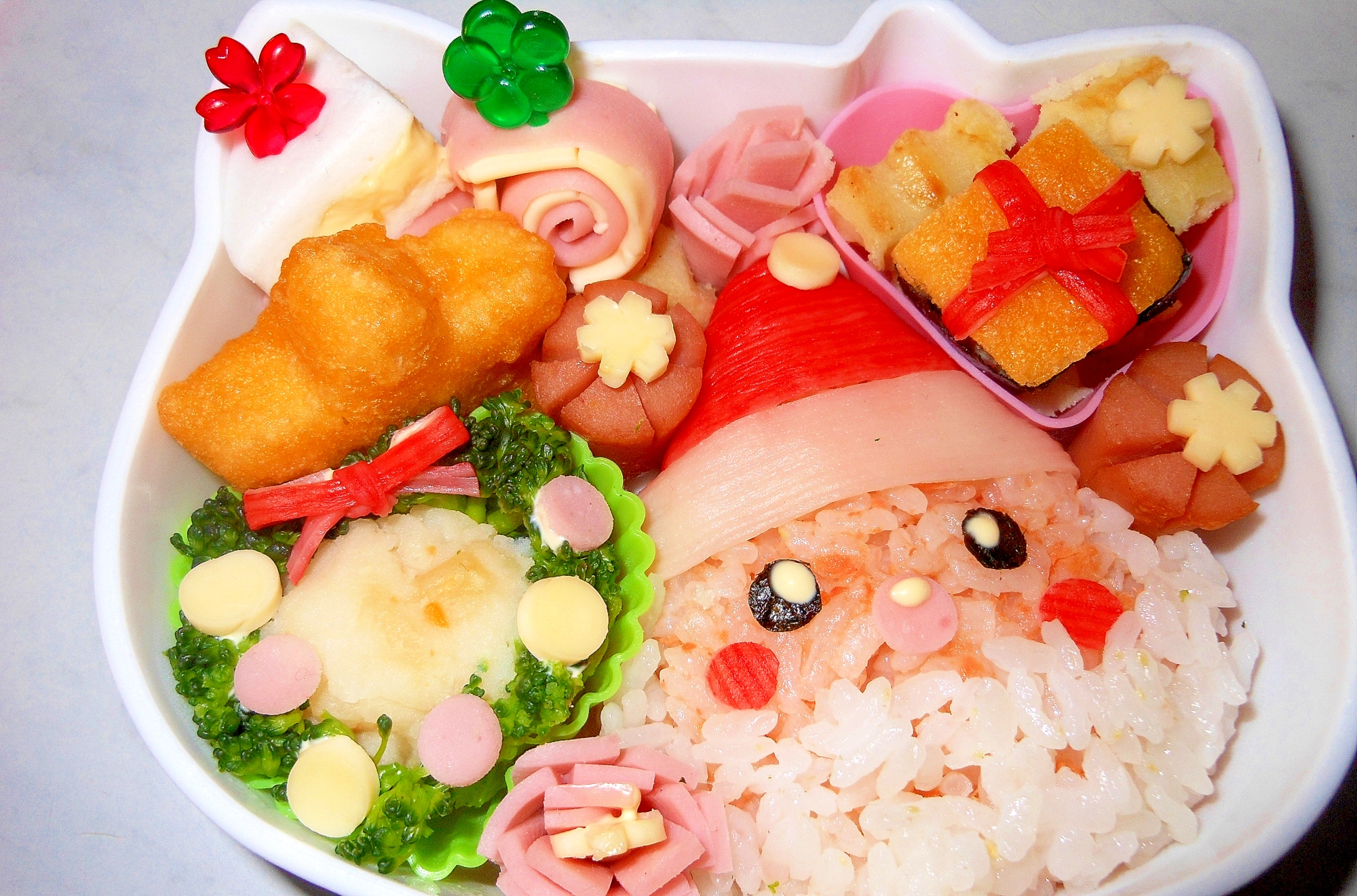 サンタさん弁当！クリスマス！キャラ弁