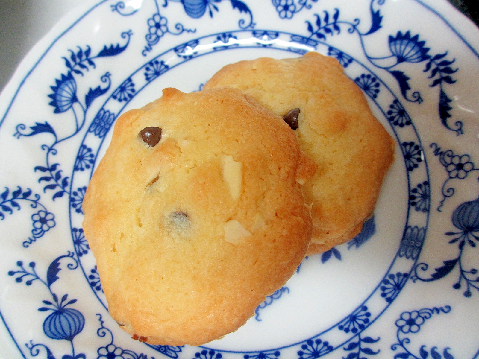 アーモンドスライスとチョコチップのドロップクッキー レシピ 作り方 By Mococo05 楽天レシピ