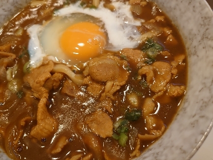 めんつゆで簡単⭐おいしい！5分でカレーうどん