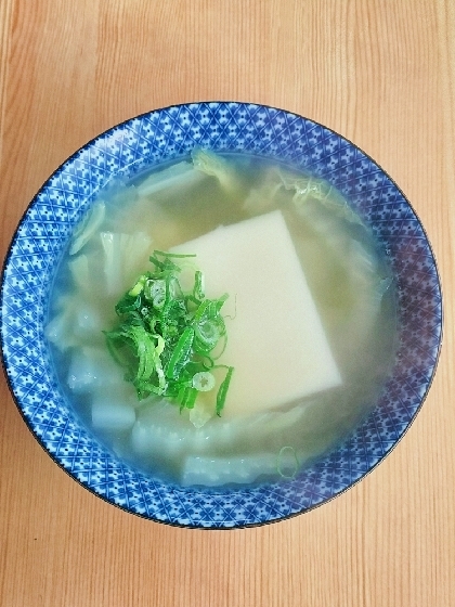 白菜の柔らかスープ✧˖°