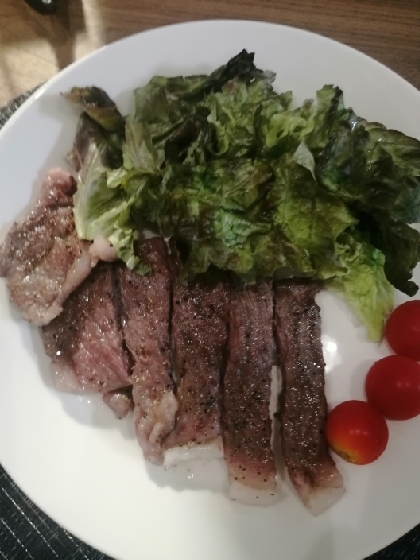 ご家庭でも美味しく出来る 牛ももステーキの焼き方 レシピ 作り方 By Oppeke22 楽天レシピ