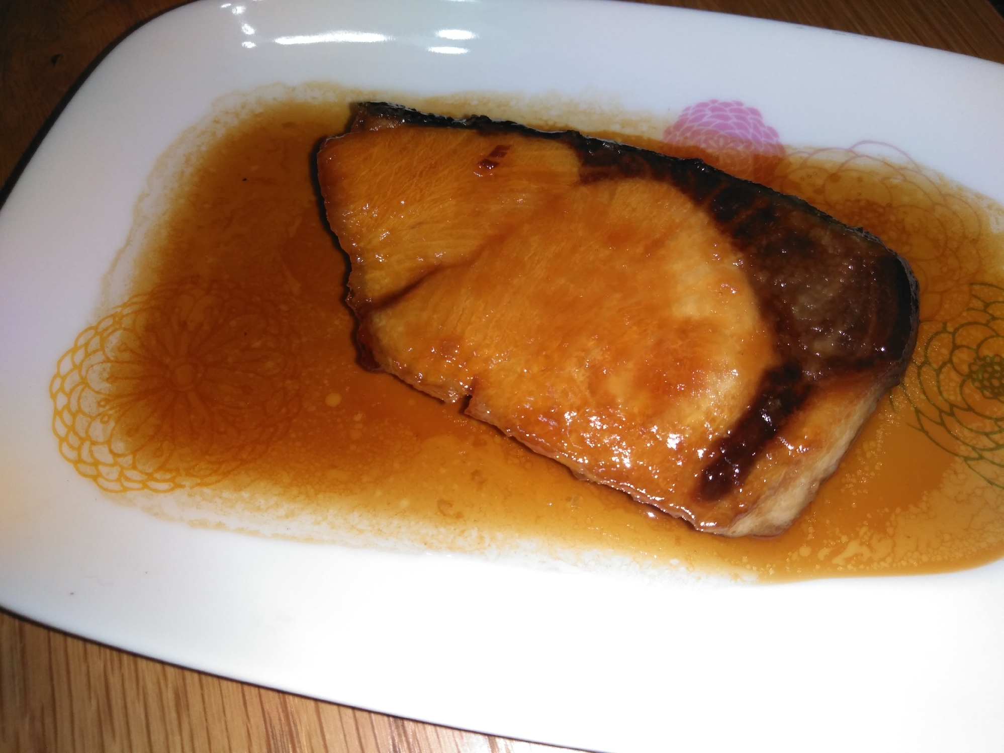 パサパサしないブリの照り焼き
