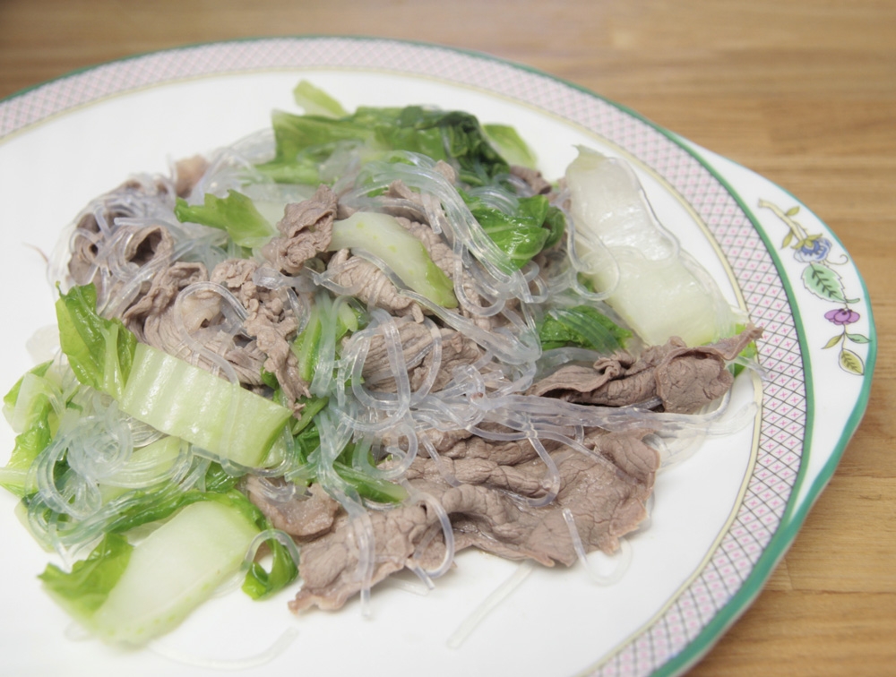 牛肉と春雨の旨煮