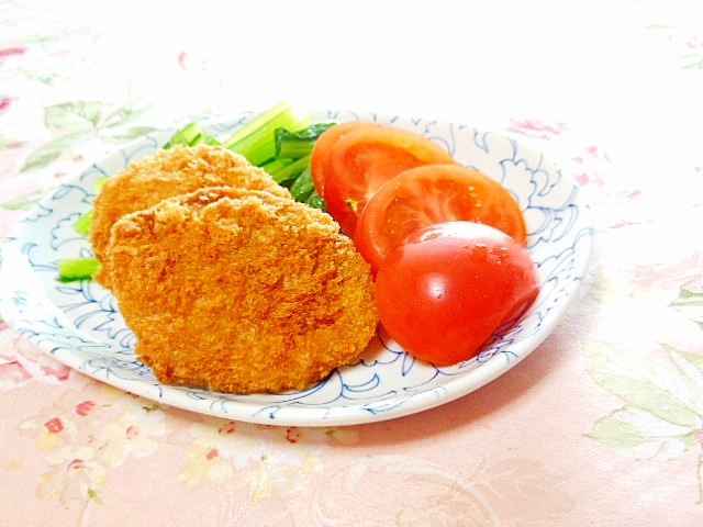 ほんわりカレー味❤豚のヒレトンカツ❤