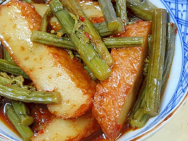 春の山菜 わらびと薩摩揚げの炒め煮 レシピ 作り方 By Startrek 楽天レシピ 春の山菜 わらびと薩摩揚げの炒め煮 レシピ 作り方 By Startrek 楽天レシピ