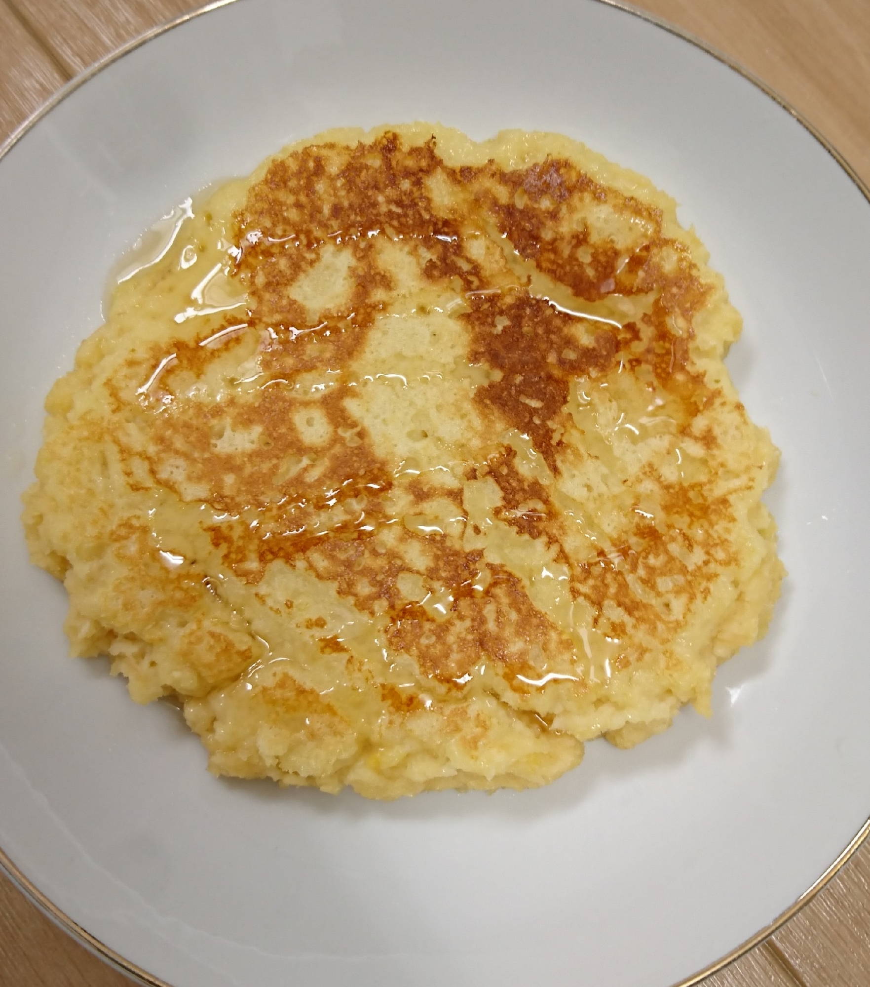 パン粉でしっとりケーキ