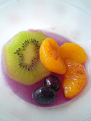 「フルーツの炭酸漬け」 ♪♪