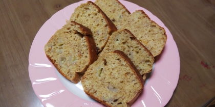 ホットケーキミックスで簡単バナナケーキ