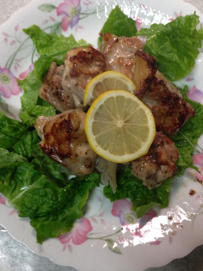 しっとり柔らか♫鶏胸肉のバジルレモンソテー