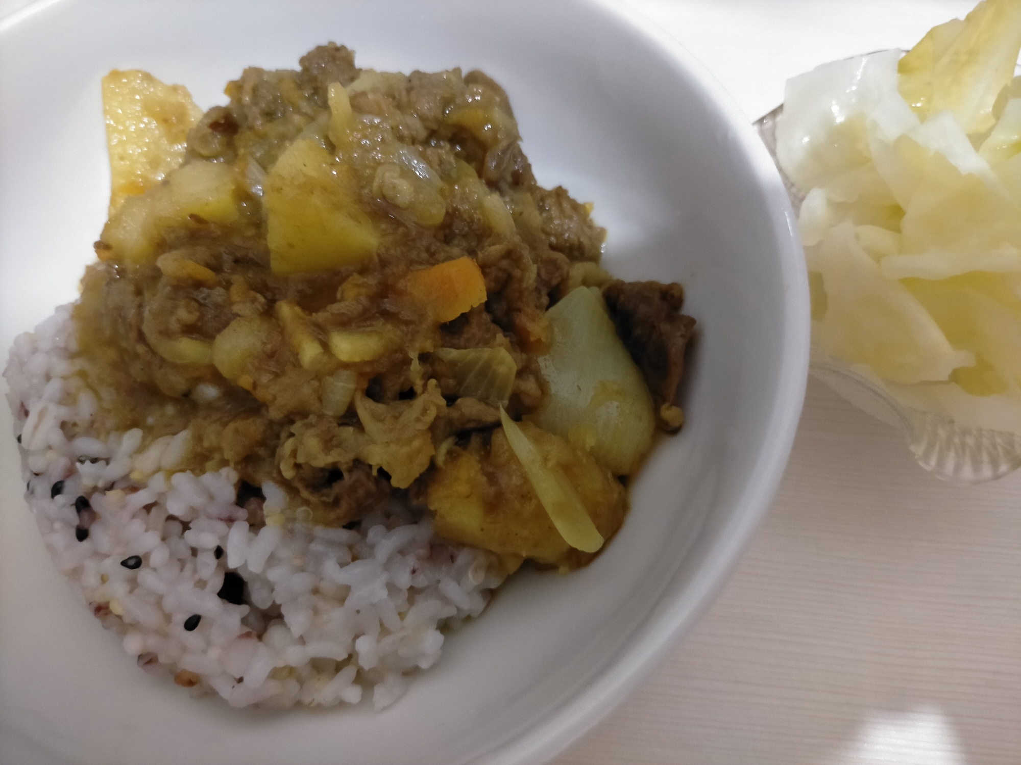 ルーに頼らない！脂質を抑えたカレー☆